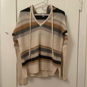 Autumn Cashmere 100% cashmere hoodie sweater